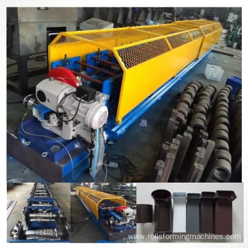 round downspout sheet roll forming machine