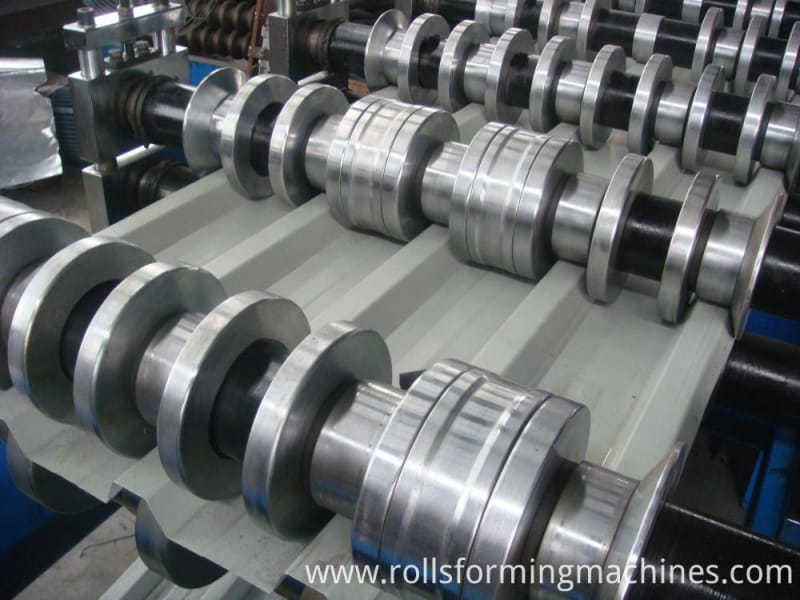 Roofing Sheet Roll Forming Machine with Trapezoid Tile