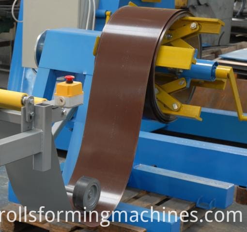lows matel roofing cost and ridge cap making machine 02
