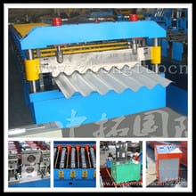 Corrugated Steel Sheet Roll Forming Line Roofing Panel Machine