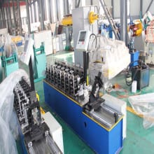 Metal ceiling channel roll forming machine