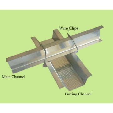 Hat Furring Channel Making Machine for Drywall